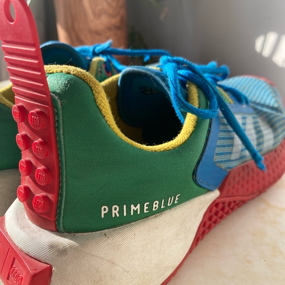 ADIDAS Sport LEGO Shock Blue Kids/Youth Shoes/Sneakers Size 4.5 - Picture 4 of 7